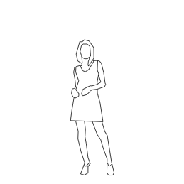 11B_Smart People_2D_Elevation_Lady-Standing