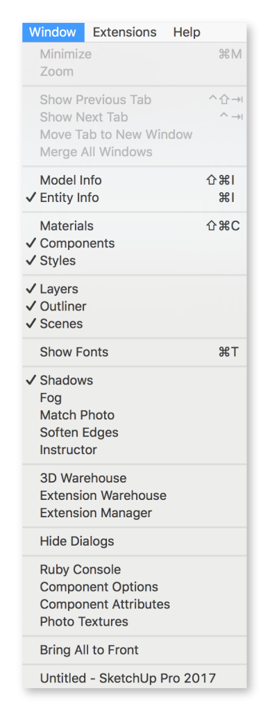 A Workspace & SketchUp Environment - macinteract